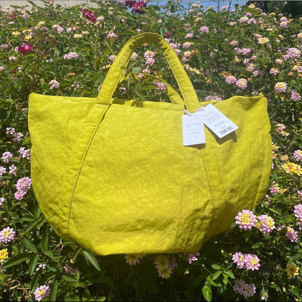 BAGGU Cloud Bag in Chartreuse NWT